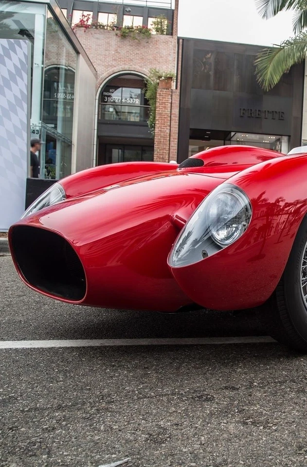 Carro de corrida Ferrari modelo personalizado 1 24 hot rod 12metal modelo fundido 18 - Imagem 3 de 4