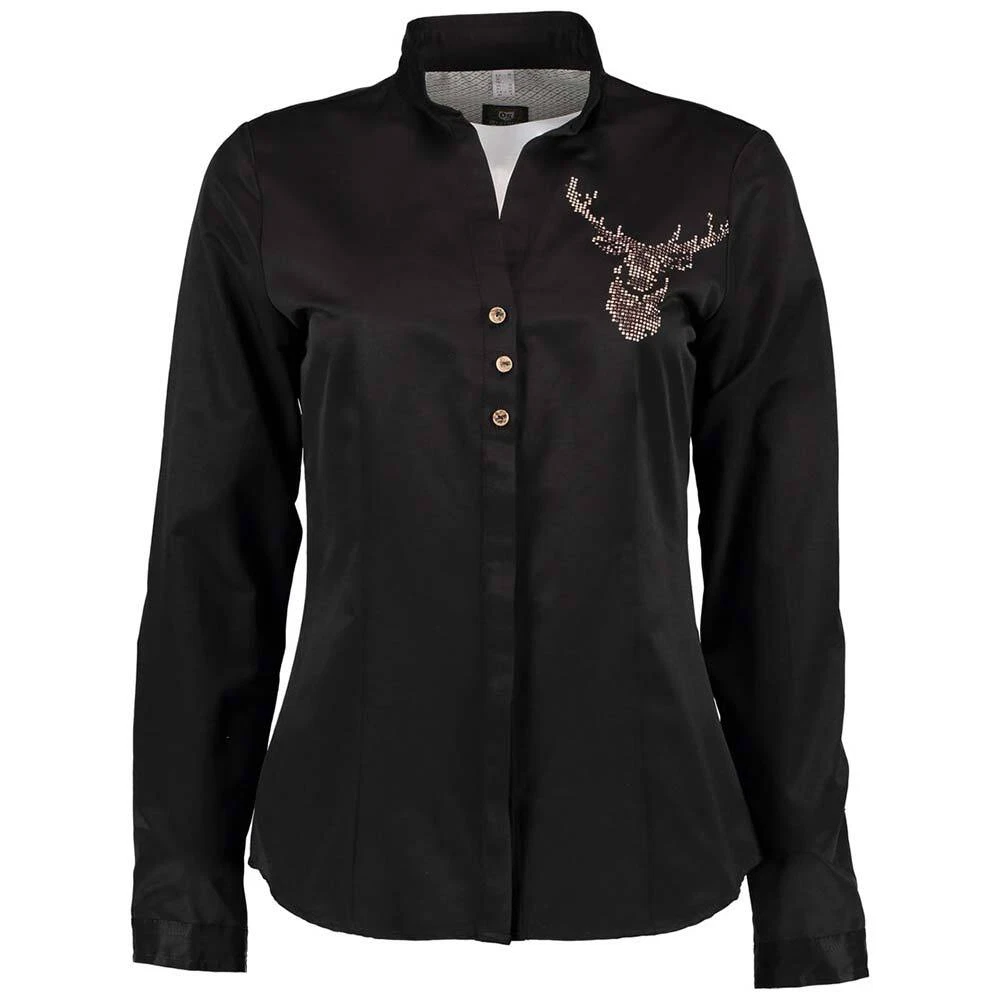 Trachtenbluse mit hirschen Clearance