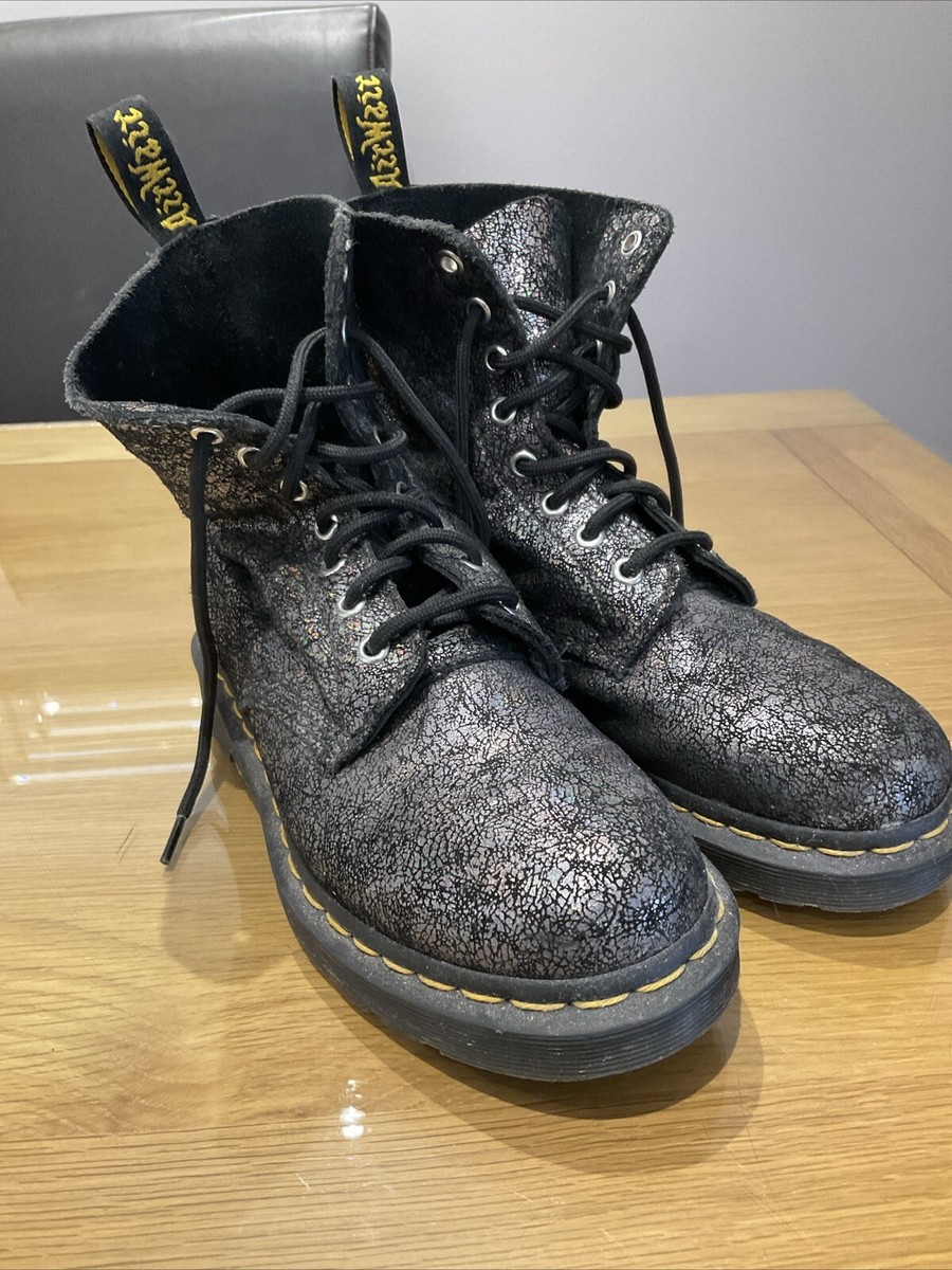 Pascal Dr Martens Sale Glitter 1460 Pascal (8 Eye) Glitter Biker