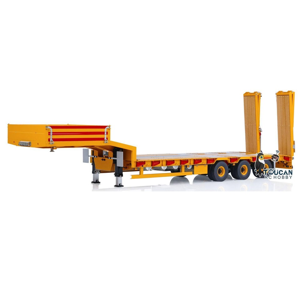 LESU 1/14 Metal Assembled Hydraulic RC Electronic Lifting Trailer EL ...