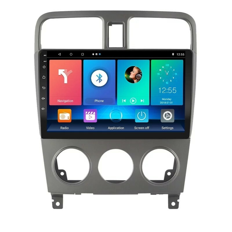 Autoradio Android 10" Subaru Forester SG pour remplacer l'ancien poste cassette CD