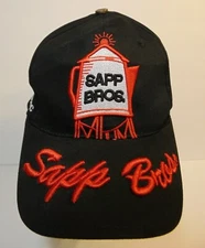 Sapp Bros Sapp Brothers Oil Gas Station Mobil Delvac Power Service Black Hat Cap