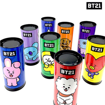 BTS BT21 Official Authentic Goods 150pcs Cylindrical case Jigsaw