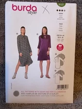 Burda Style Pattern 6127 Ms STEP by STEP Dress w/Length~Hem~Sleeve~Neck Opt 8-18