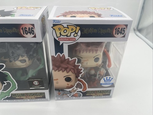 Funko Pop! Jujitsu Kaisen Paint Bundle Yuji,megumi And Nobara Exclusives - Picture 9 of 15