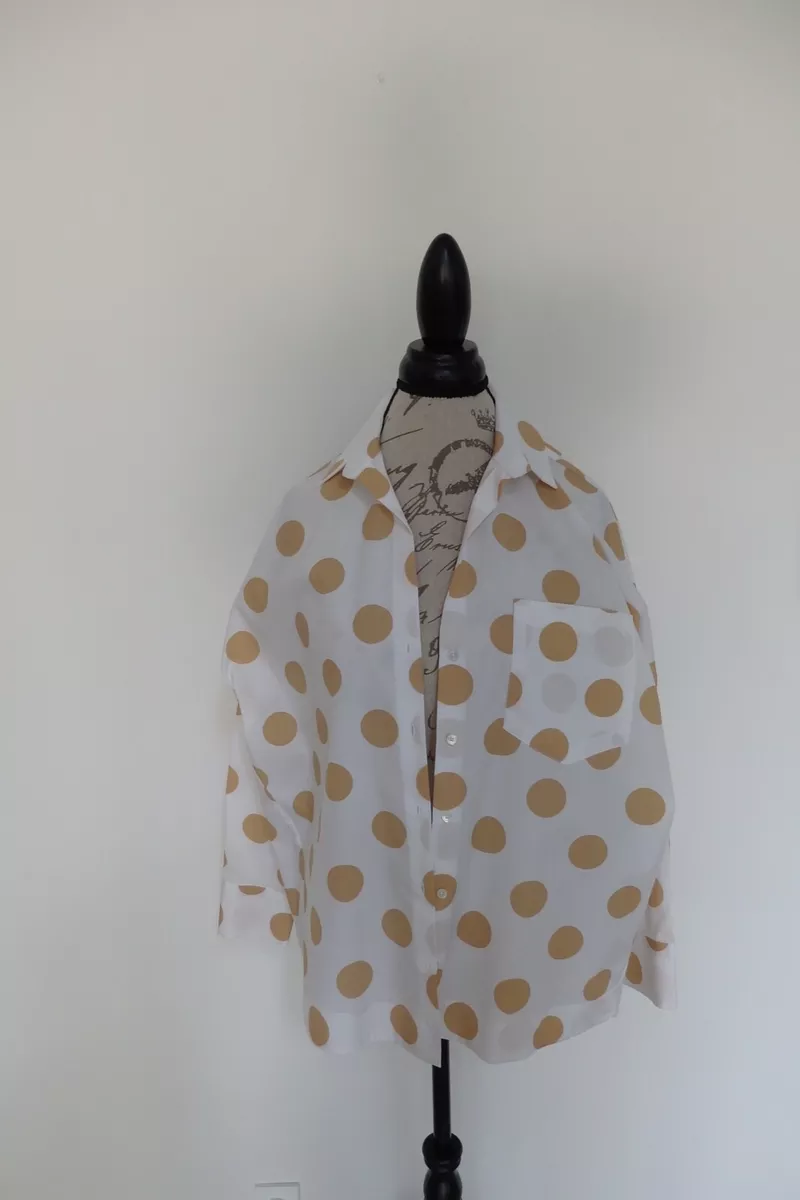 Uterque polka dot hot sale dress