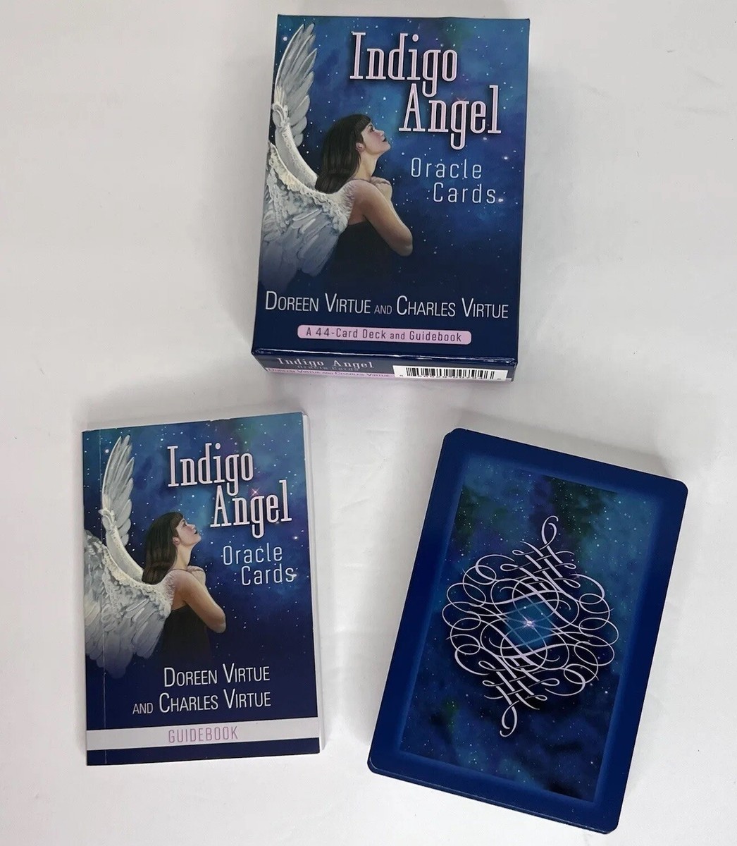 Indigo Angel 44 Card Deck & Guidebook Oracle Cards Doreen