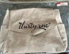 Thirty One On Point Backpack in Stone Distressed Pebble NWT