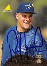 Pete Harnisch autographed Baseball Card (Houston Astros) 1995 Pinnacle #121