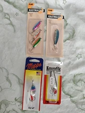 6 Piece Mepps B2 RBT Aglia In-Line Variety Pack. #me