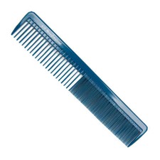 Utsumi Beuy Pro Styling Comb 7 1/4" Blue 407 Made in Japan