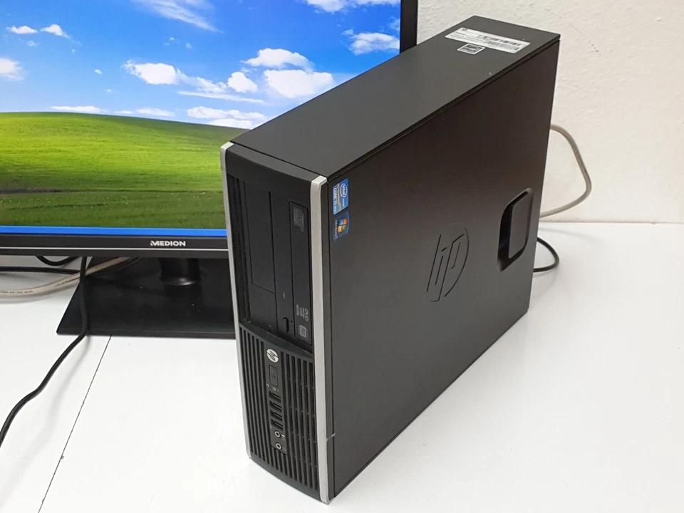 HP Compaq Windows XP Gamer PC Spiel Computer i5 3,30GHz 240GB SSD 4GB DVDRW COM - Bild 2 von 4