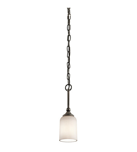 KICHLER Lilah 1 Light 4" Mini Pendant Light, Olde Bronze 43654OZ NIB Retail:$40 - Picture 1 of 4