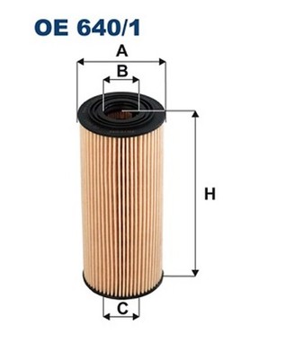 FILTRON Ölfilter OE 640/1 Filtereinsatz für VW SKODA SEAT FORD AUDI GALAXY A6 A4