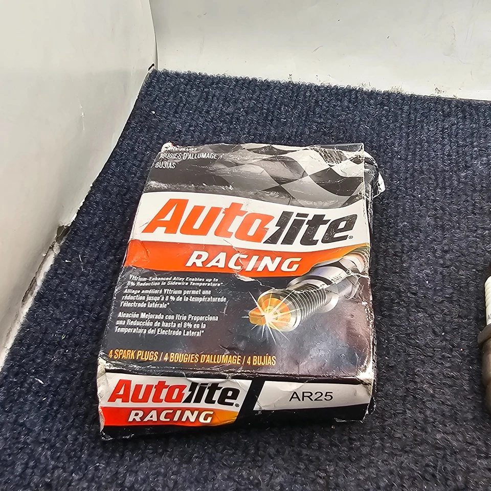(QTY 4) Autolite AR25 Racing Spark Plug Fits 1977-1995 Ford F-150 - Image 3 of 4