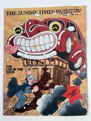 Sunday Times Magazine 11 Oct 1970 The Car in the Dock Cars Road Safety