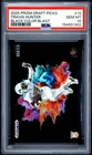 2025 PANINI PRIZM DRAFT PICKS BLACK COLOR BLAST #13 TRAVIS HUNTER ROOKIE RPSA 10