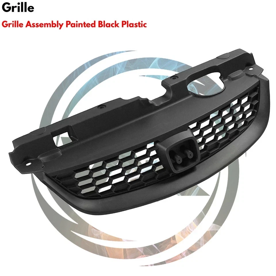 Front Bumper Cover Paintable & Grille Assembly Kit For 2004-2005 Honda Civic - Image 4 of 4