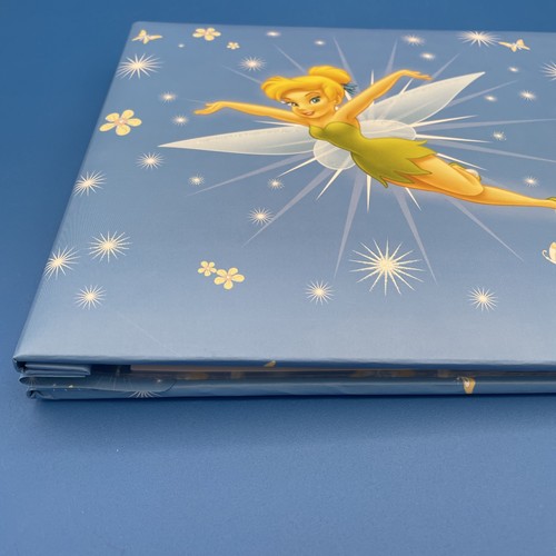 Disney Tinkerbell Photo SCRAPBOOK ALBUM Holds 8” x 8” Pages Blue NEW IN BOX - Picture 8 of 10