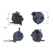 Kraftstofffilter für Mazda 2 DE DY | 24448825