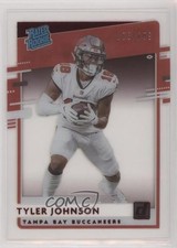 2020 Panini Chronicles Clearly Donruss Rated Rookie Red /199 Tyler Johnson 2qw