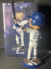 NEW AUTOGRAPHED BOBBLEHEAD Matt Kemp Day 8/11 2024 Dodger Stadium Limited Editio