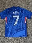 Pedro Neto Signed Chelsea FC 2025-26 Home Authentic Soccer Jersey #7 Beckett