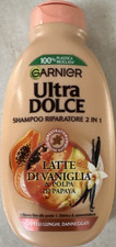6x Garnier Ultra Dolce 2-in-1 Shampoo Vanille...
