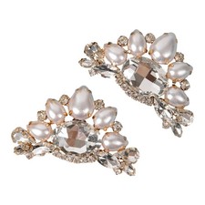 2Pcs Hochzeit Schuhe Dekorationen Metall Schuhschnalle  Zubeh&ouml;r R5T81913