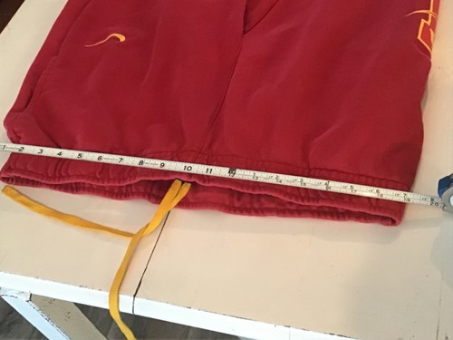 Nike Athletic Department Red Drawstring Sweatpants/Joggers Size 2XL WEAR - Picture 8 of 9
