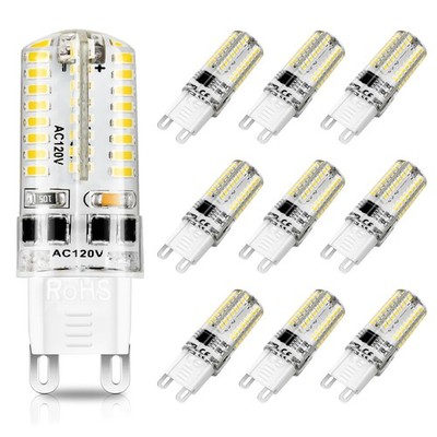G9 LED Bulb Dimmable, 4W(35W Halogen Equivalent), G9 Light Bulb, 2700K Ultra ...