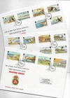 1983 ISLE OF MAN BIRDS DEFINITIVES ON 3 SUPERB FDC