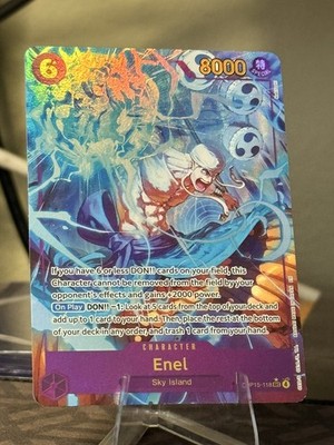 One Piece ENEL OP15-118 SEC Alt Art Parallel - Adventure Kami's