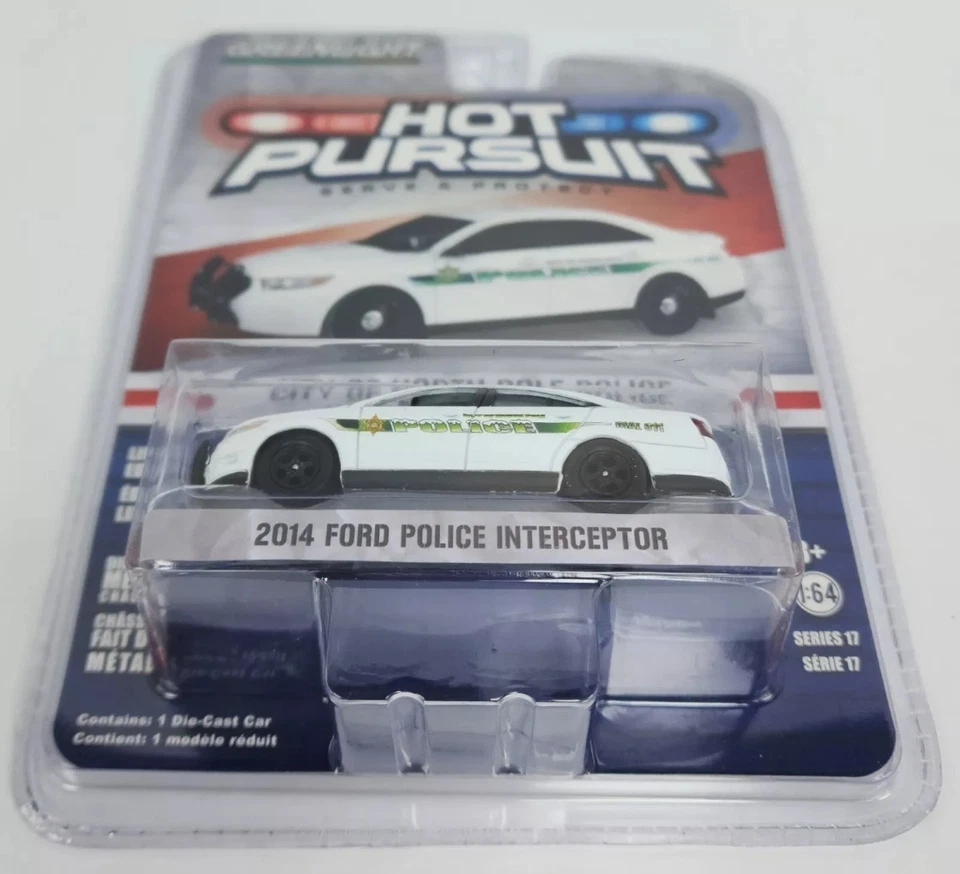 GREENLIGHT Hot Pursuit 2014 Ford Police Interceptor #42740-D (1019326-18) - Image 2 of 3