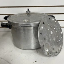 Presto 01781 Brushed Aluminum Pressure Cooker and Canner 23 qt