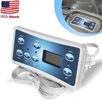 for Balboa 53189, VL701S Topside Control Panel with 7-Button VS510SZ Controllers