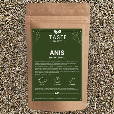 Anis ganz | GRÖSSENAUSWAHL | Anissamen | Anistee | Gewürz | Tee | Anis Samen