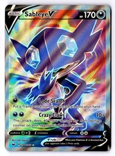 Sableye V (Full Art) Ultra Rare SWSH01: Sword & Shield Base Set 194/202 NM on eBay