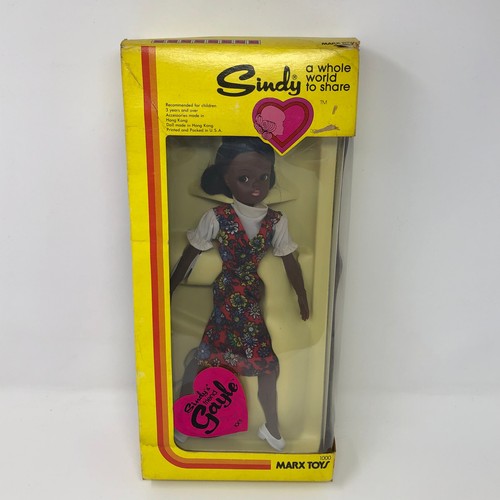 Gayle Sindy Doll Friend Black Friend Marx 1001 1978 STILL IN BOX RARE READ