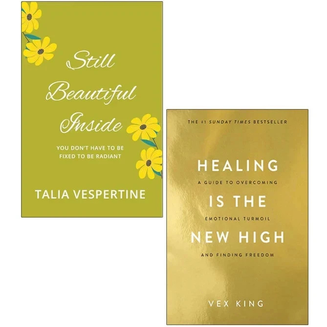 Still Beautiful Inside ,Healing Is the New High Vex King 2 Books Collection Set