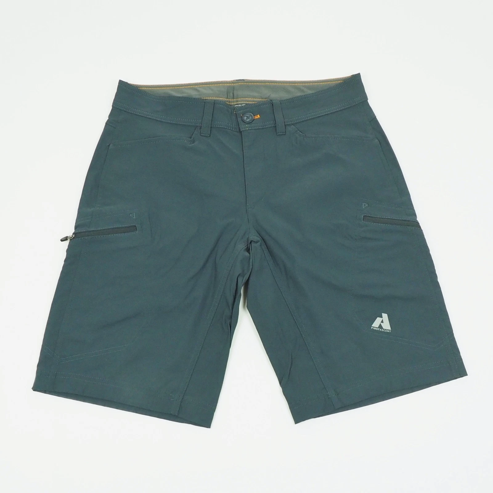 Eddie Bauer First Ascent Guide Pro Cargo Shorts Mens 33 Blue Nylon Blend Hiking