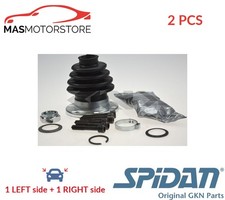 CV JOINT BOOT KIT PAIR TRANSMISSION END FRONT RIGHT LEFT SPIDAN 26054 2PCS I NEW