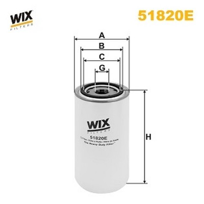 Ölfilter WIX FILTERS 51820E Anschraubfilter für ASTON 1-12 UNF VIRAGE Vantage 65