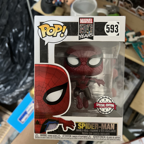 Funko POP! Vinyl Marvel 80 Years Spider-Man 593 Vinyl Figure - Picture 1 of 4