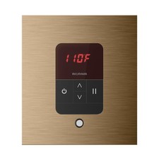 Mr Steam ITSQ Itempo Square Steam Shower Control and Steamhead - Bronze