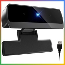 1080P Webcam with Microphone, Full HD Video Calling Web Camera, HD