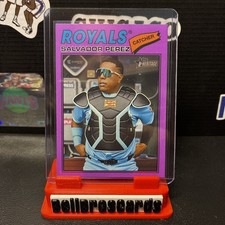 2026 Topps Heritage - Salvador Perez Light Purple Border #320 Kansas City Royals