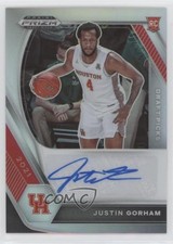 2021-22 Panini Prizm Draft Picks Silver Justin Gorham #DP-JGO Auto 0t3l