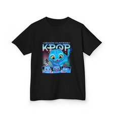 Derpy Tiger Dem0n Hunters K-Pop Kids Tee, Cute Tee for Kids, Fun Graphic Shirt