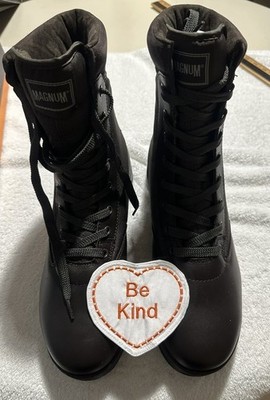 NWT Magnum Classic Tactical Black Boots in box men display picture 3